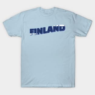 Finland vintage style retro souvenir T-Shirt